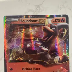 Houndoom EX 21/162 BREAKthrough NM Ultra Rare Pokemon Card Medium Condition - Image 3