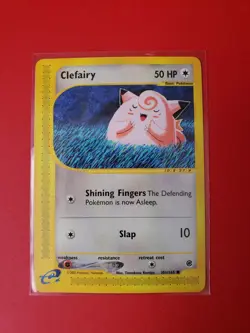 Pokemon Card - Clefairy Expedition Base Set 101/165 Common NM - Image 1