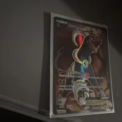 Pokemon TCG Houndoom EX Full Art Holo Ultra Rare Card 153/162 XY Breakthrough LP - Image 2