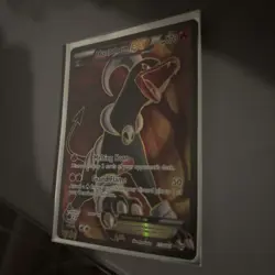 Pokemon TCG Houndoom EX Full Art Holo Ultra Rare Card 153/162 XY Breakthrough LP - Image 3