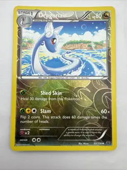 Pokemon TCG XY Roaring Skies Dragonair Reverse Holo Foil Card 50/108 - Image 1