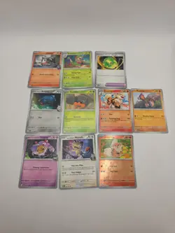 Lot of 10 Pokemon Cards Base Set Check My Other Pokemon Auctions Let Bid Start - Image 1