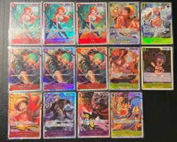 Japanese One Piece Card Lot Three Captains - Image 1
