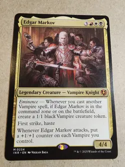 Edgar Markov - #234 Regular - Innistrad Remastered - Mtg - Image 1