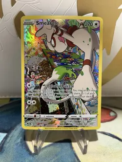 Smeargle - TG10/TG30 - Pokemon Silver Tempest Trainer Gallery Holo Card NM - Image 1
