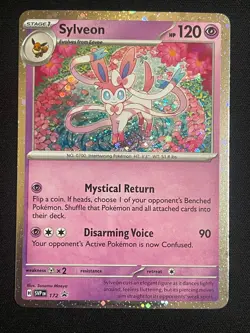 Pokemon Sylveon - (Cosmos Holo) Promo SV: Scarlet & Violet Promo Cards 172 NM - Image 1