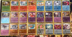 Lot Of (30) Sword & Shield Lost Origin Holos/Reverse Holos *With Card Sleeves - Image 1