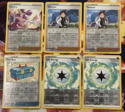 Lot Of (30) Sword & Shield Lost Origin Holos/Reverse Holos *With Card Sleeves - Image 5