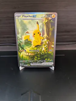 Ascended Heroes Forest Pikachu Ex #276/217 NM SIR Pokemon Card - Image 1