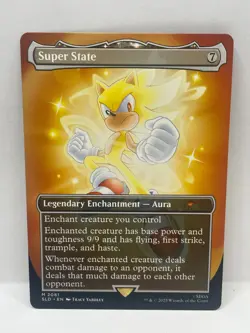MTG Sonic Secret Lair Drop Super State SLD2081 Mythic - Image 1