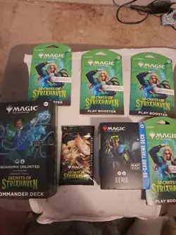 Lot of MTG - Secrets of Strixhaven - Collector Booster, Commander, EERIE DECKS + - Image 1