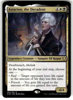 Magic: The Gathering Astarion, the Decadent Rare MTG - Image 1