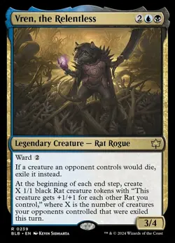 Vren, the Relentless NM, English MTG Bloomburrow: Main Set - Image 1