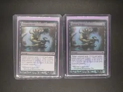 MTG Lot of 2 Tainted Striked Scars of Mirrodin FOIL #1 - Image 3