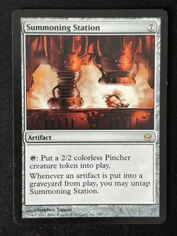 1x MTG Summoning Station - Fifth Dawn (5DN) #158 - Magic the Gathering - Image 1