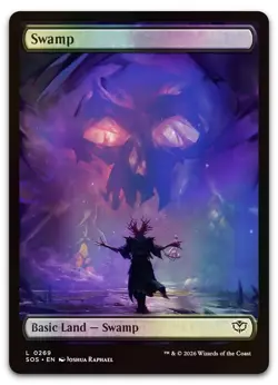 Swamp (0269) #269 (Foil) (NM) Secrets of Strixhaven SOS Magic MTG - Image 1