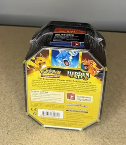 Pokemon TCG Hidden Fates Tin Gyarados GX Factory Sealed - Image 3