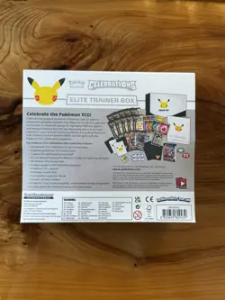 POKEMON TCG SWORD & SHIELD CELEBRATIONS ETB ELITE TRAINER BOX FACTORY SEALED - Image 2