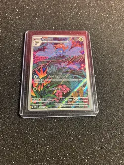 Gloom 198/197 Holo Illustration Rare Pokemon Card NM - Image 1