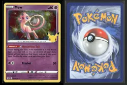 Mew 011/025 Holo Rare Celebrations Pokemon NM/M - Image 3