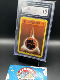 CGC 10 Fighting Energy 2000 Pokemon Gym Challenge 1st Edition 127/132 POP 13!! - Image 2