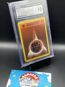 CGC 10 Fighting Energy 2000 Pokemon Gym Challenge 1st Edition 127/132 POP 13!! - Image 3