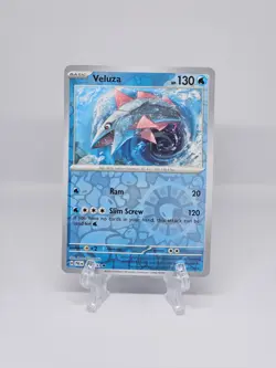 056/193 VELUZA | RARE REVERSE HOLO | PALDEA EVOLVED POKEMON CARD - Image 1