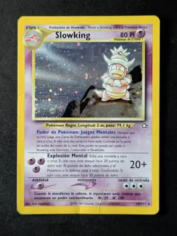 2000 Pokemon SLOWKING #14/111 Neo Genesis Unlimited Cosmos Holo Rare English - Image 1