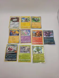 Lot of 10 Pokemon Cards Base Set Check My Other Pokemon Auctions Let Bid Start - Image 1