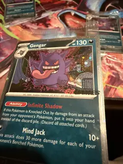 3 x Gengar 050/088 2026 EB Games Stamped Promo -English Pokemon TCG Exclusive - Image 1