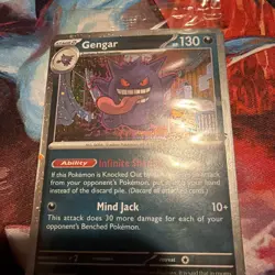 3 x Gengar 050/088 2026 EB Games Stamped Promo -English Pokemon TCG Exclusive - Image 3