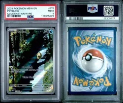 2023 POKEMON MEW EN-151 ILLUSTRATION RARE #175 PSYDUCK PSA 9 - Image 3
