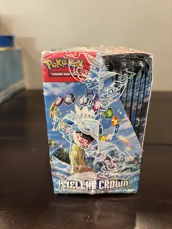 Pokemon Stellar Crown Booster Box - SEALED DMG - Image 4