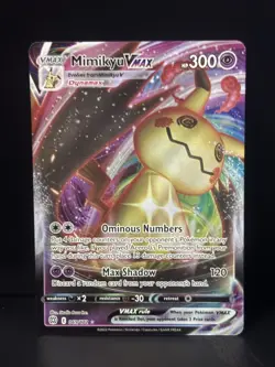 Mimikyu VMAX 069/172 SWSH09: Brilliant Stars NM Pokemon Fast Shipping - Image 1