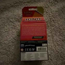Pokemon Iono Premium Tournament Collection Box Factory Sealed Pokemon - Image 3