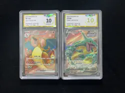 2024 Pokemon TCG S-CHN CS4bC 145/132 SR Rayquaza Lot*2 PGS 10 Pristine LU57 - Image 1