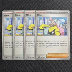 4x Iono | 185/193 NM | Paldea Evolved | Uncommon | Pokemon TCG Playset - Image 1