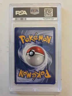 1999 Pokemon Unlimited Charizard Rare Holo #4/102 PSA 4 - Image 2