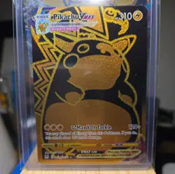 Pikachu VMAX TG29/TG30 - Pokemon Lost Origin Trainer Gallery Secret Rare Gold NM - Image 1