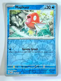 Magikarp 129/165 Reverse Holo Common Scarlet & Violet 151 - Pokemon Near Mint NM - Image 1