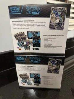 Pokemon Black Bolt Elite Trainer Box ETB Lot of 2 New Sealed! - Image 3