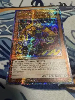 Yugioh Noh P.U.N.K. Ze Amin Quarter Secret Rare RA04-EN293 - Image 1