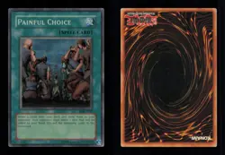 PAINFUL CHOICE SUPER RARE MRL-049 MAGIC RULER YU-GI-OH LP - Image 3