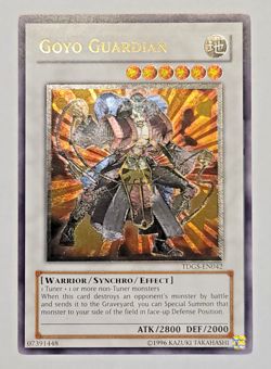 YuGiOh! Goyo Guardian (UTR) Ultimate Rare - The Duelist Genesis TDGS-EN042 - NM - Image 2