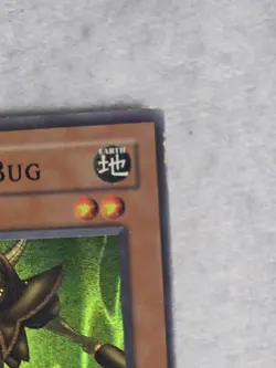 Yu-Gi-Oh! Man-Eater Bug LOB-108 1st Edition Super Rare Vintage 1996/2002 HP - Image 3