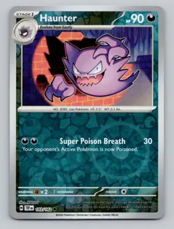 Reverse Holo Haunter #103/162 Common SV05: Temporal Forces Pokemon - Image 1