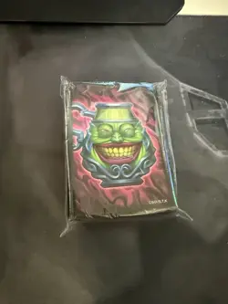 Yu-Gi-Oh Official Card Protector Pot Of Greed 100 Sleeve Yugioh Neuron Japan - Image 1