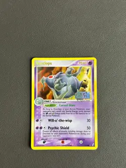 Pokemon Company Dusclops 17/100 Crystal Guardians Rare Reverse Holo Stamped NM - Image 1