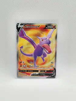 Pokemon TCG Lost Origin Aerodactyl V 179/196 Full Art NM - Image 1