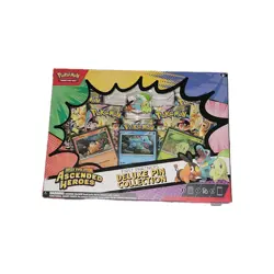 Pokemon TCG Mega Evolution Ascended Heroes Deluxe Pin Collection Box EN 2024 - Image 1
